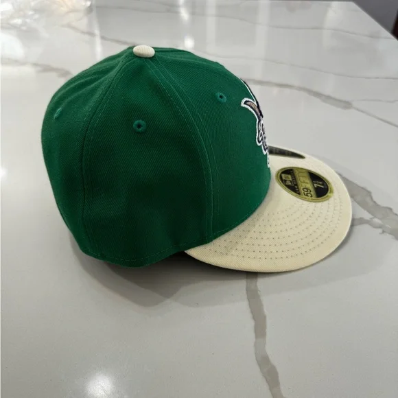 Hartford Yard Goats MILB NE Low Profile "AC Alt 3" Fitted Hat~ Green - Picture 3 of 4